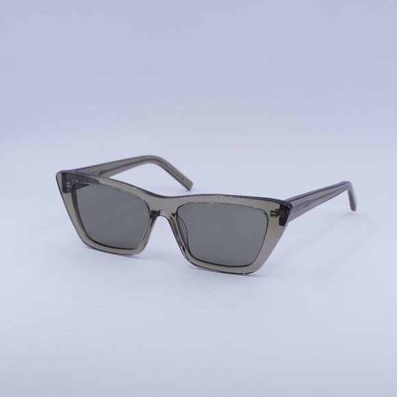 🕶️ New Saint Laurent SL276 MICA 043 Sunglasses - Brown Frame, Grey Lenses - Picture 1 of 11